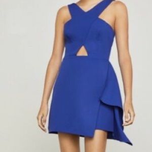 Cobalt BCBG cutout dress